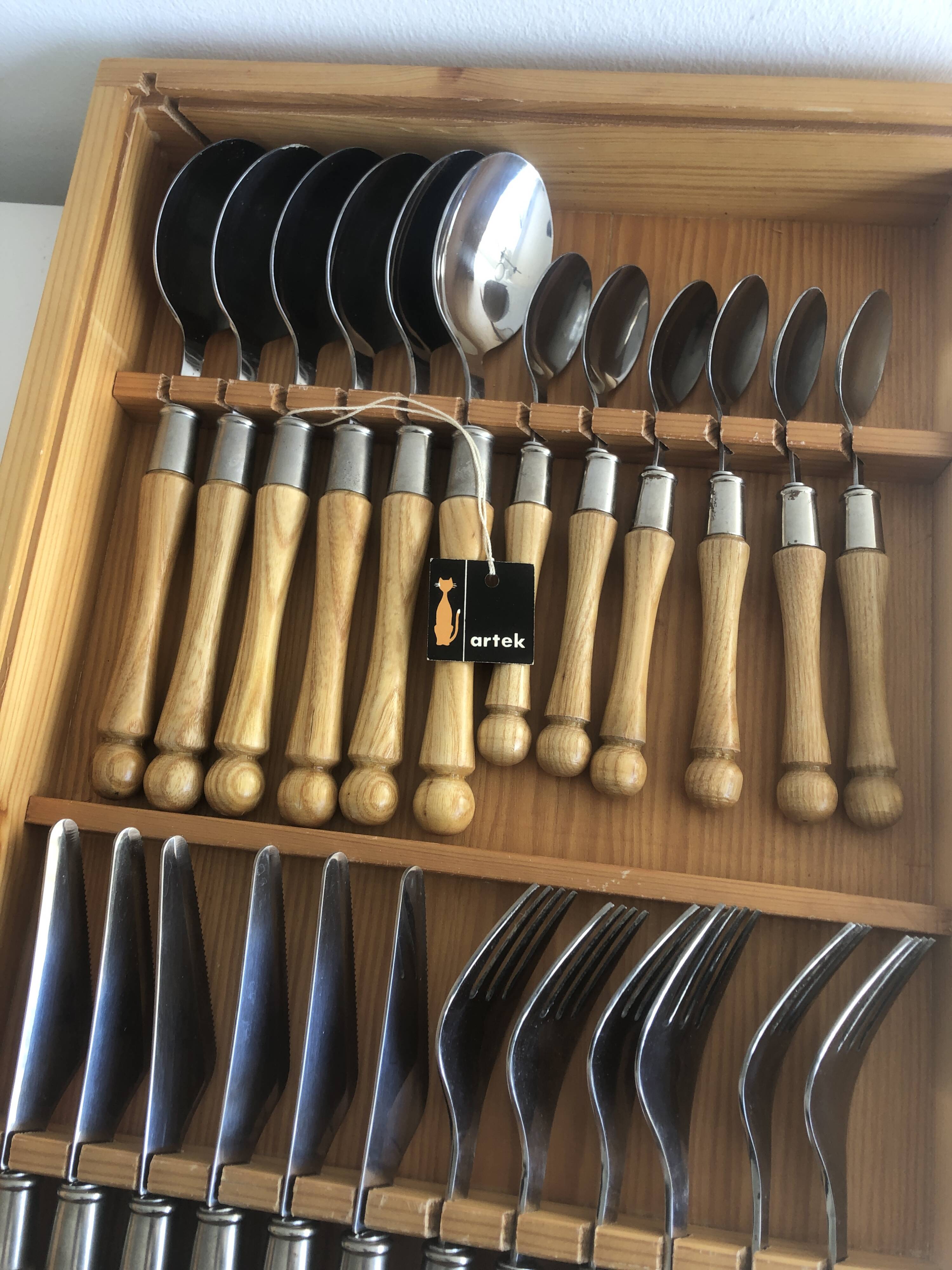 Vintage Artek cutlery set