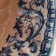 Plat de forme, plat de service, corbeille à fruits en faïence de Gien