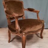 Louis XV style convertible armchair