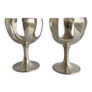 Coupes à fruits vintage - argent