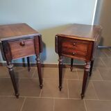 Two bedsides Louis Philippe style
