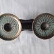 Vintage candle holder with 2 branches in Vallauris ceramic