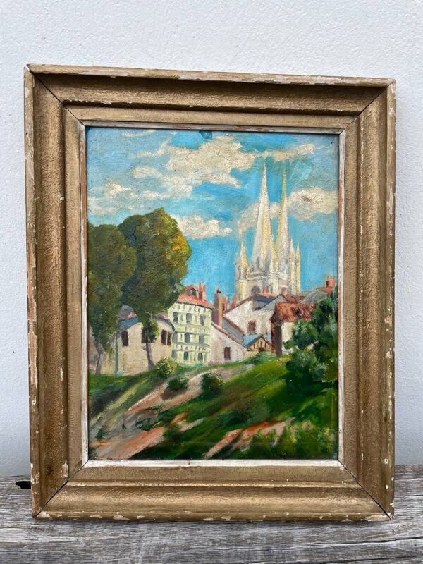 Tableau de Bayonne huile basque