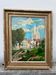 Bayonne Basque oil painting