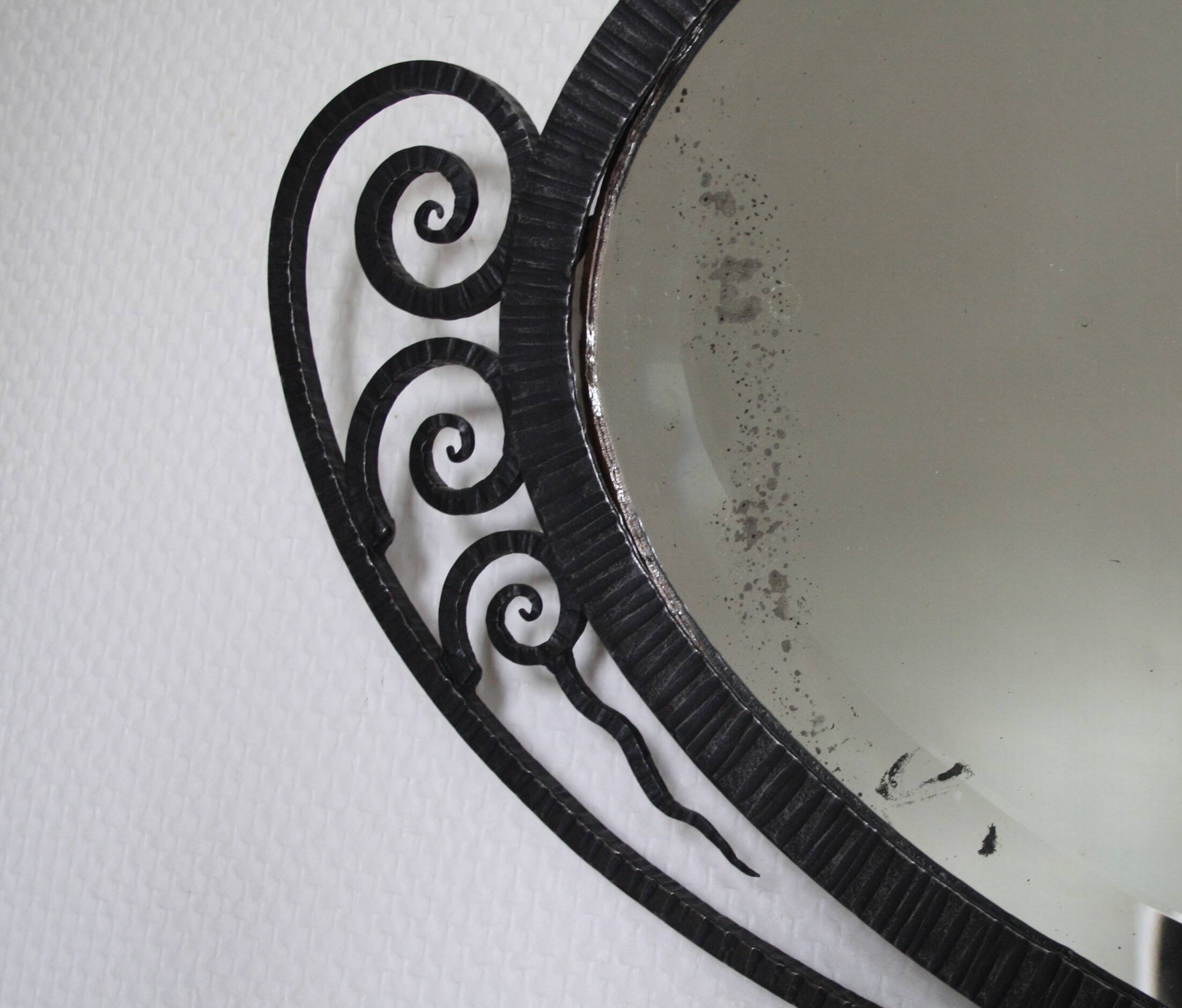 Large art deco mirror