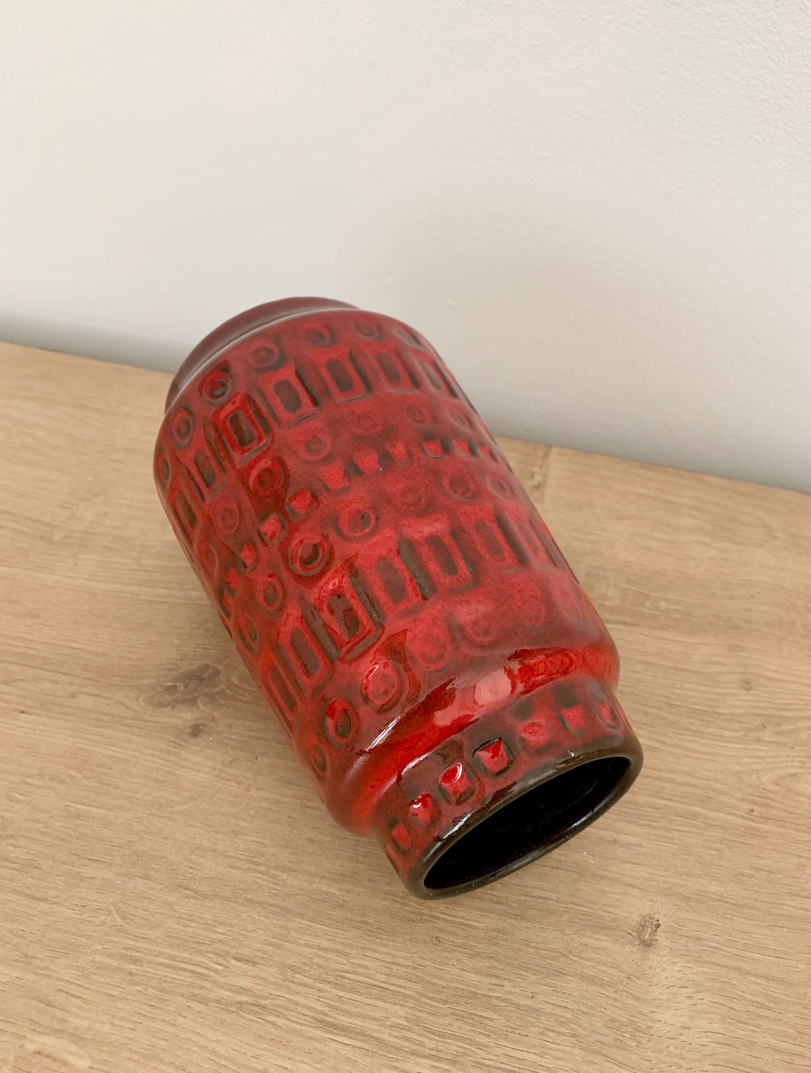 West Germany Pottery Vase, 1970s