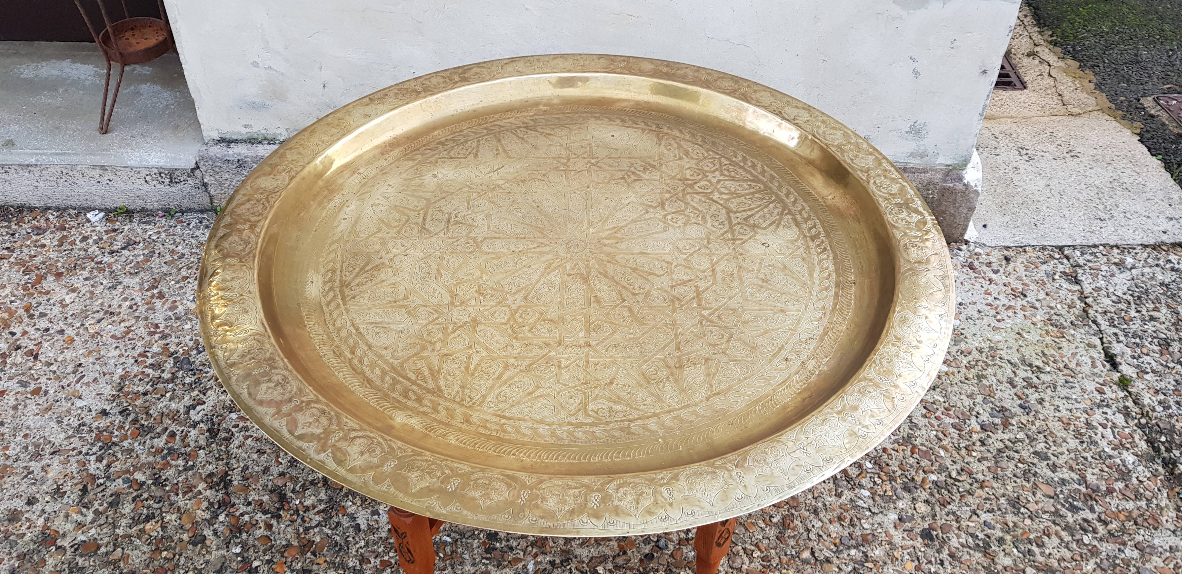 Moroccan coffee table