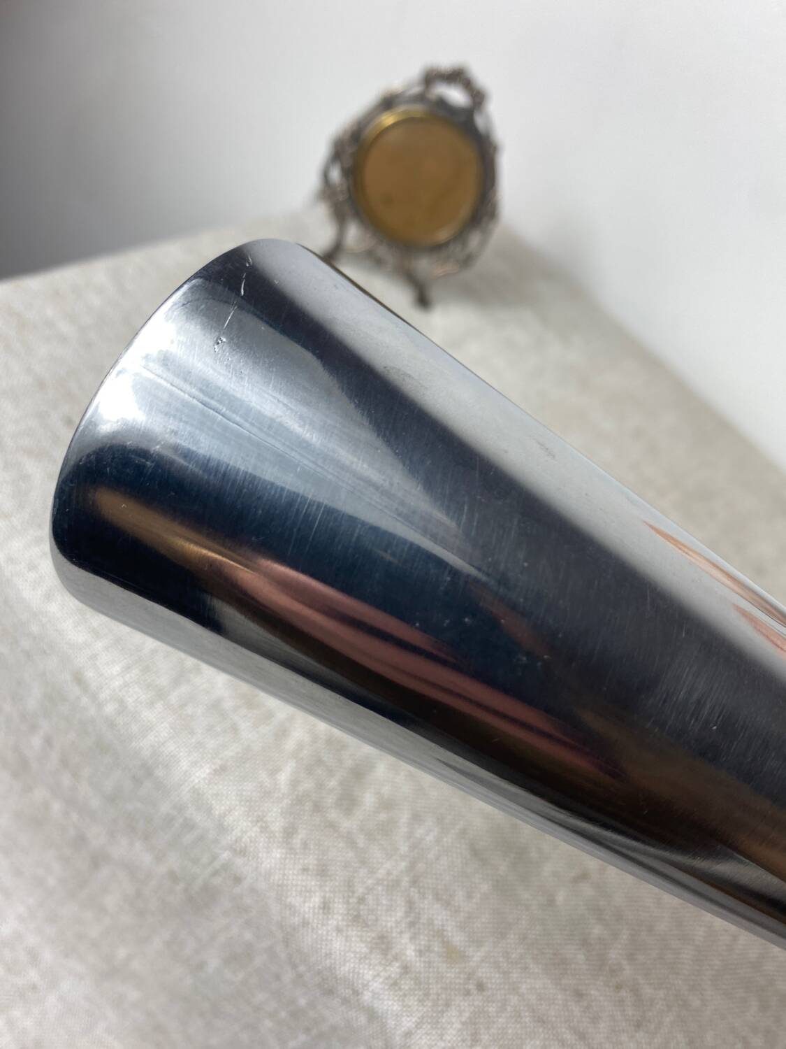 Ikea gâta aluminum diabolo candle holders