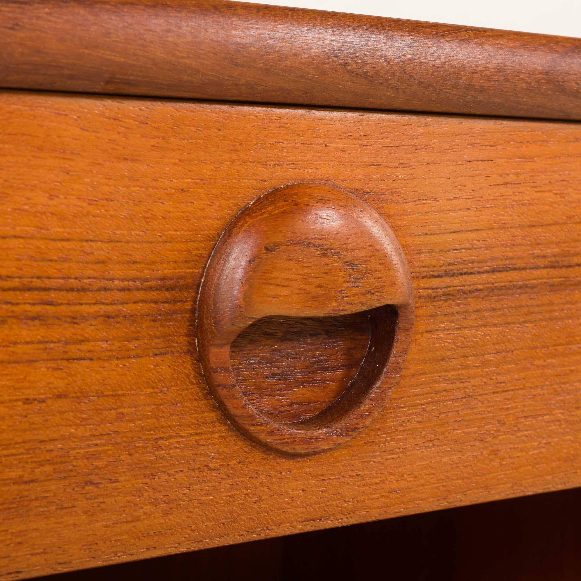 Pair of mid-century teak nightstands, Denmark 1960s