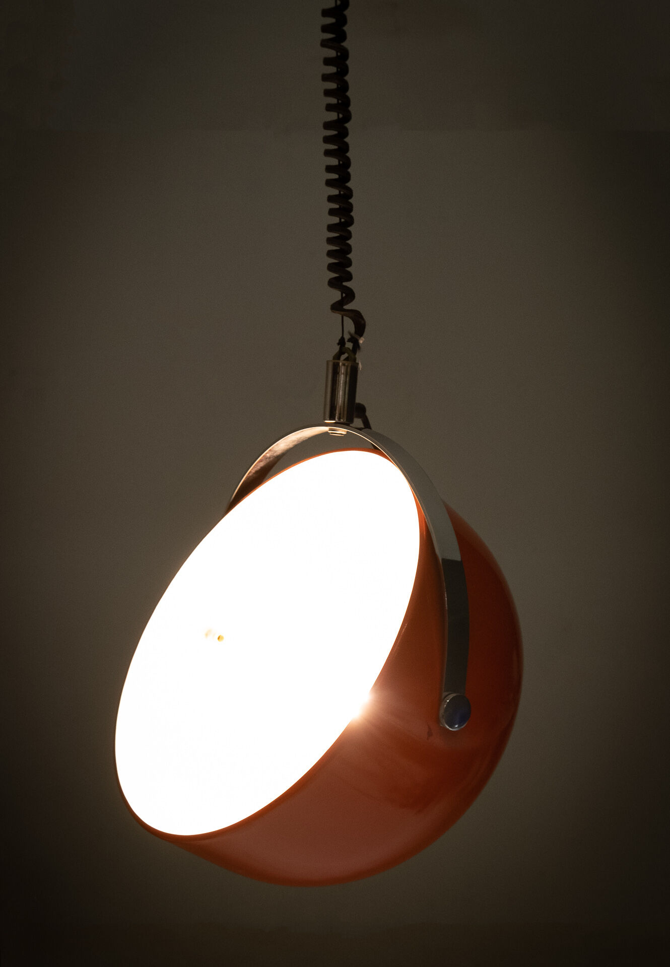 Gepo Spring Pendant Lamp, Holland, 1970s