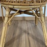 Rattan armchair