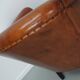 Vintage Dutch Cognac Colored Leather Club Chair