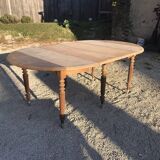 Oak table with 2 extensions