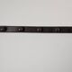 Antique turned wooden coat rack with 6 hooks, rustic spirit.