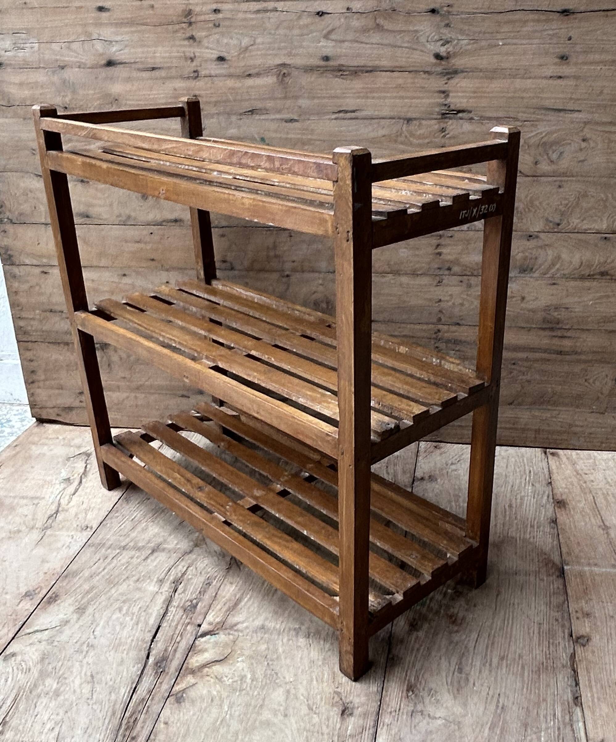 teak shelf from Burma