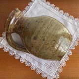 Pyrite stoneware pitcher - vintage