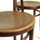 Pair of chairs Bistro Kohn, Austria 1900.