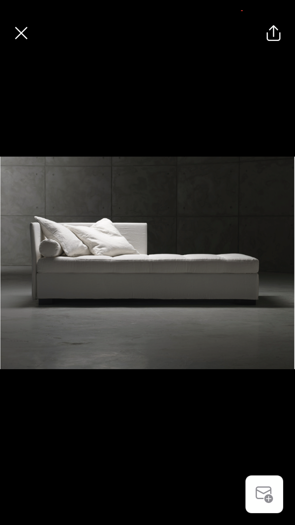 Lit Méridienne Marque Horm Avec Coffre Et Matelas
