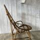 Paire de fauteuils en rotin vintage