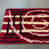 Rug danish design 60s 70s 90x180cm