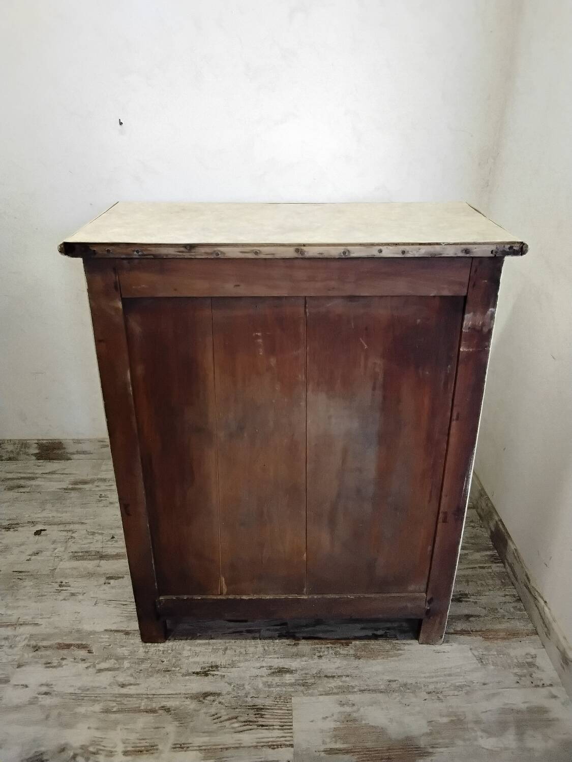 Old wooden Parisian buffet