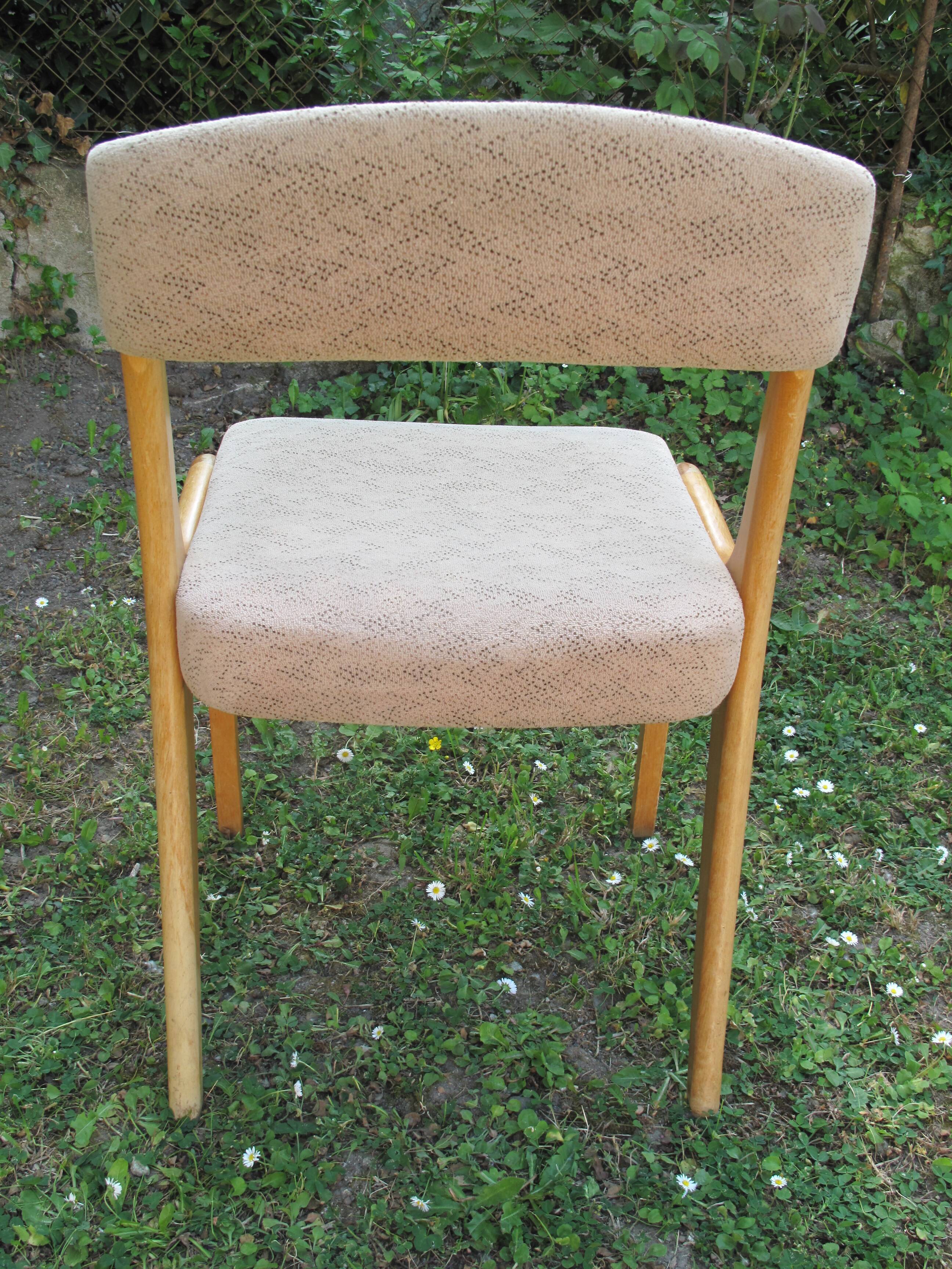 Series of 4 scandinavian chairs