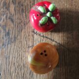 Salt and pepper shaker set in a set