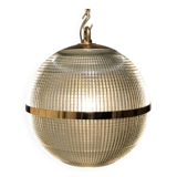 Holophane brass globe