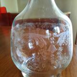 Hand engraved carafe