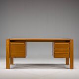 Mid-Century Teak Freestanding Desk from GV Møbler, 1960s