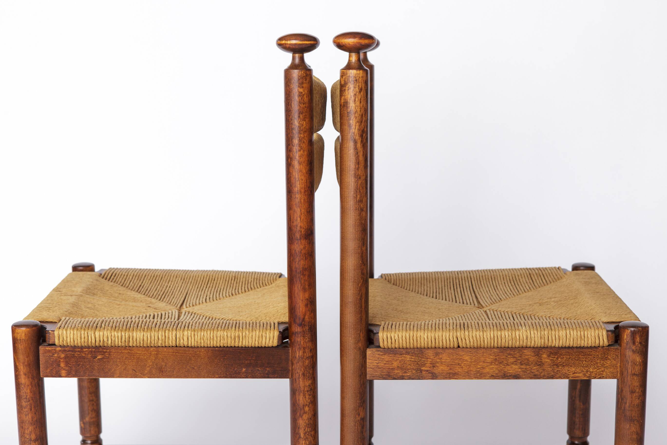 Lot de 4 chaises vintage ASKO Odessa, chaises de salle à manger finlandaises du milieu du siècle des années 1970