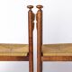 Lot de 4 chaises vintage ASKO Odessa, chaises de salle à manger finlandaises du milieu du siècle des années 1970