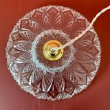 Vintage glass lampshade pendant lamp