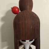 Great warrior kokeshi - Japan 1960-70