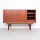 Danish design teak highboard, 1960s