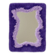 Small purple organic mirror