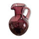 Amethyst blown glass bubble ice carafe Biot