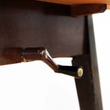 Dining height adjustable table