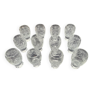 12 gobelets/verres a - eme