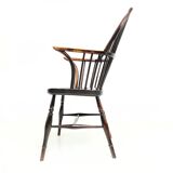 Antique 19th Century Thames Valley Wheel Back Windsor Armchair