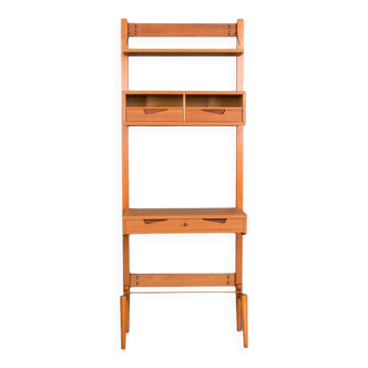 Teak Modular Wall Unit, Brodrene Jatog Mobelfabrik, Norway, 1960s