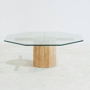Italian limestone coffee table (MK9883)