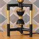 Lamp to pose 70s black and gold