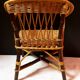 Children's rattan chair