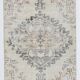 Tapis coureur vintage à motif médaillon turc, 88x272 cm