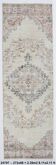 Turkish Madallion Pattern Vintage Runner Rug, 88x272Cm