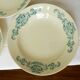 3 vintage deep plates from Longchamp model Lutèce 220523