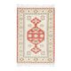 Vintage Turkish Oushak Handmade Wool Cotton Beige Area Rug 115x179