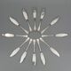 Cutlery set in metal ravinet d'enfert model dauphin 109 pieces