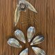 Golden metal lotus flower ashtray